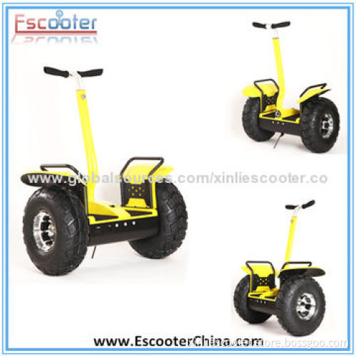 Self balancing Off-road 2-wheel Electric Chariot Scooter, New Shock-absorb Tire